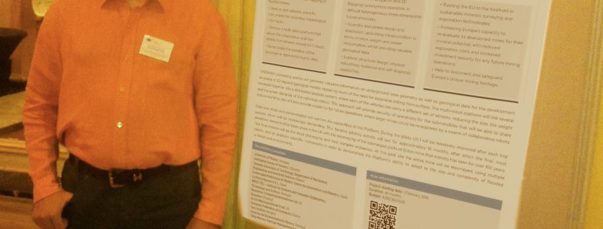 UNEXMIN - Poster in international event in Brussels